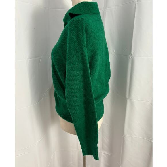 NWT Michael Stars Stevie Collar V-Neck Pullover - XSP - Picture 3 of 7